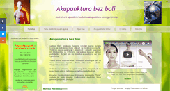 Desktop Screenshot of akupunktura.akcije.biz